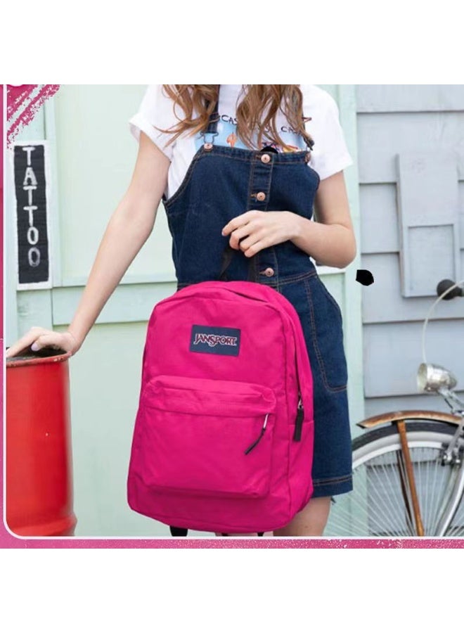 حقيبة مدرسية كلاسيكية ملونة، تحتوي على قسم للكمبيوتر، ضرورة للطلاب، حقيبة سفر للعودة إلى المدرسة، حقيبة لابتوب.